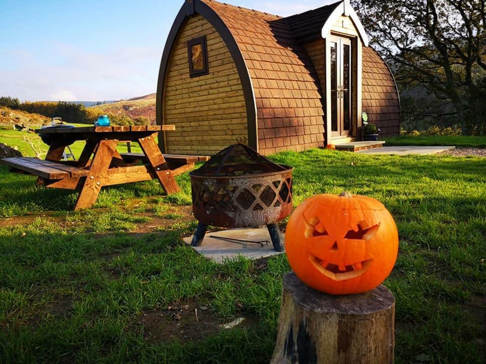Bwlcheinion Sea View Glamping Hotel Machynlleth Exterior photo